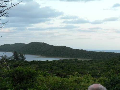 View of Kosi Lake from Bhanga Nek